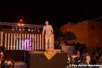 Yashyra Gonzalez y Carlos Santana, Miss y Míster de El Caracol 2018 (Foto Francisco Javier Santana)